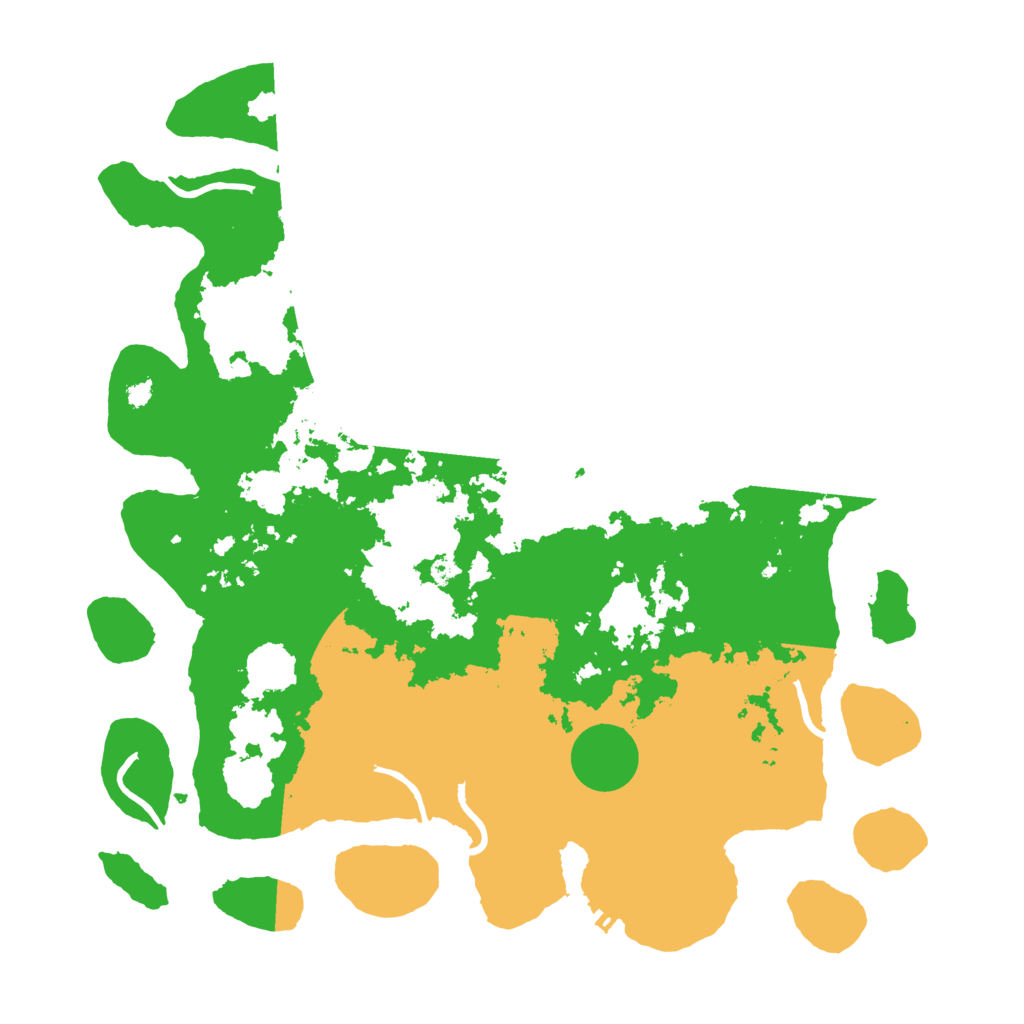 Biome Rust Map: Procedural Map, Size: 4000, Seed: 230207