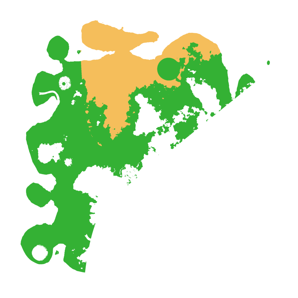 Biome Rust Map: Procedural Map, Size: 3500, Seed: 94580552