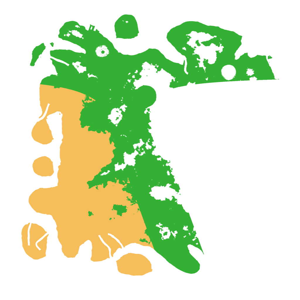 Biome Rust Map: Procedural Map, Size: 3650, Seed: 9685571