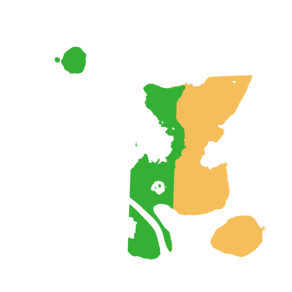 Biome Rust Map: Procedural Map, Size: 2200, Seed: 815594662