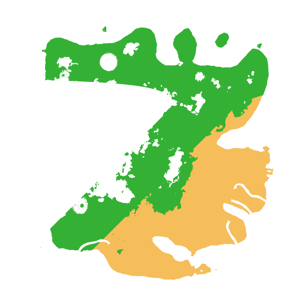 Biome Rust Map: Procedural Map, Size: 3000, Seed: 4531908