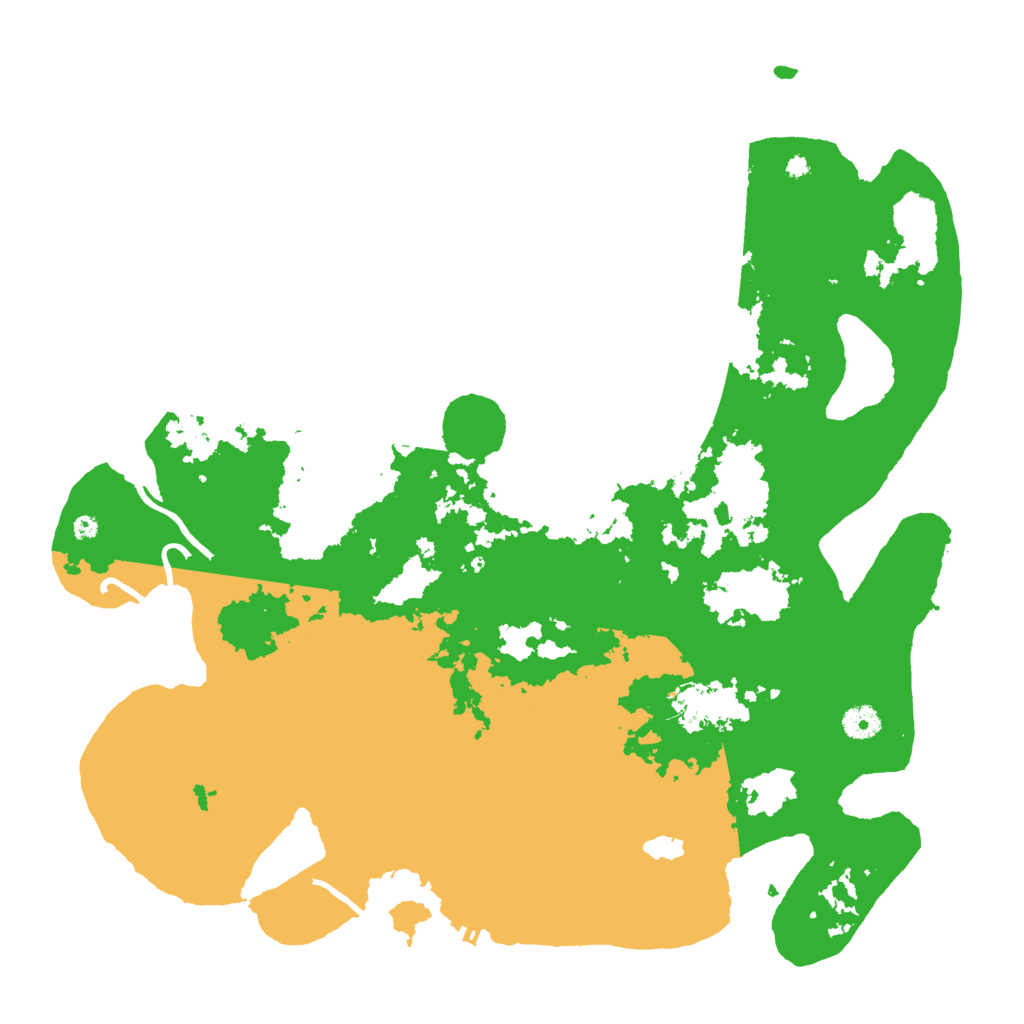 Biome Rust Map: Procedural Map, Size: 4300, Seed: 852655