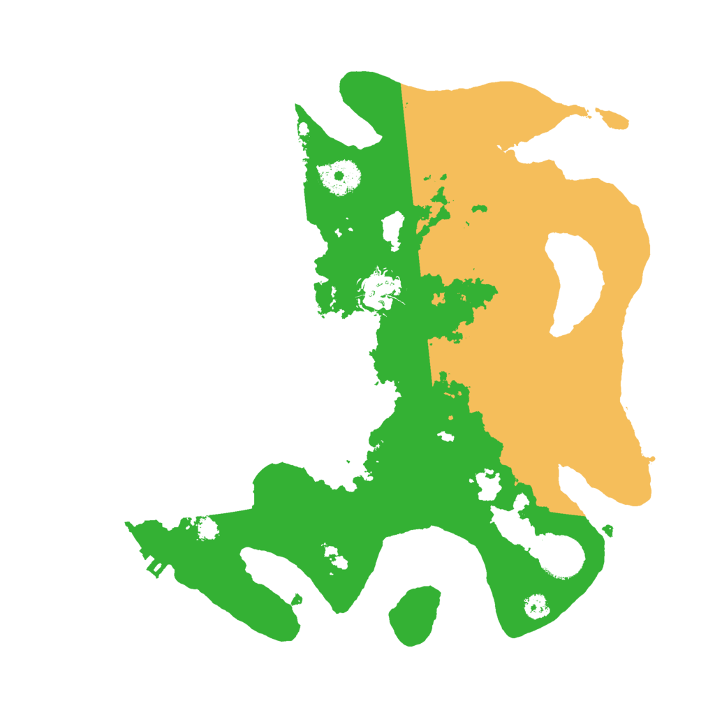Biome Rust Map: Procedural Map, Size: 3000, Seed: 11061994