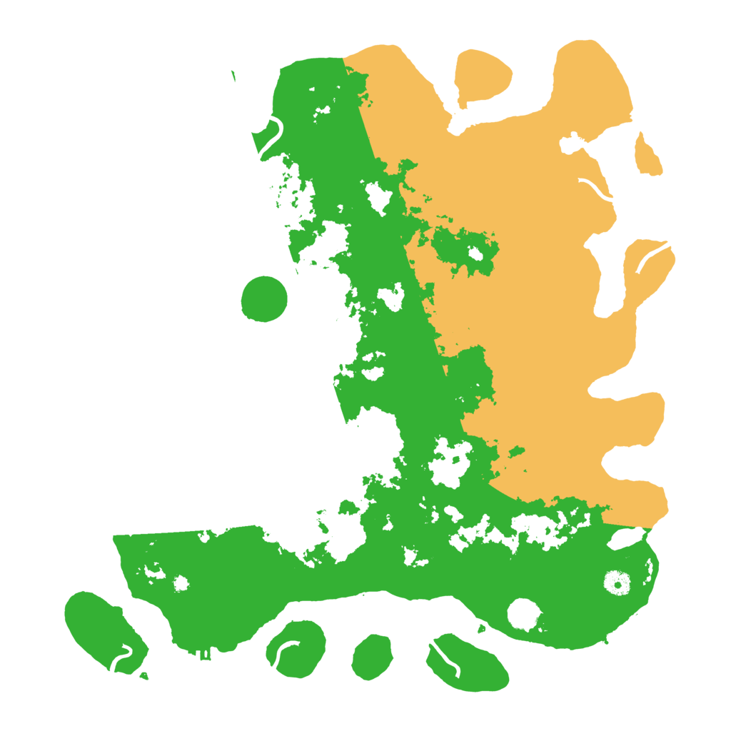 Biome Rust Map: Procedural Map, Size: 4250, Seed: 1100089756