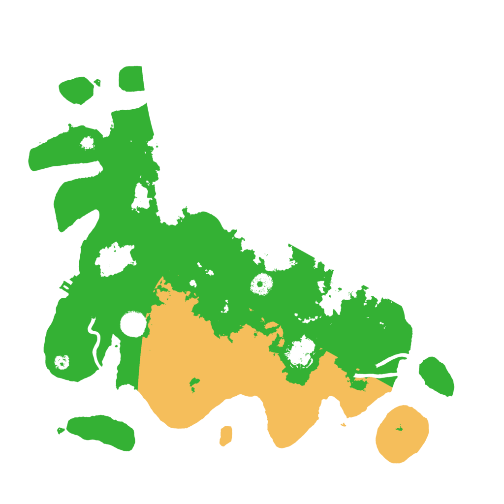 Biome Rust Map: Procedural Map, Size: 3500, Seed: 2198236