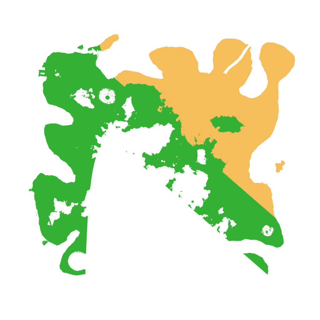 Biome Rust Map: Procedural Map, Size: 3000, Seed: 214741