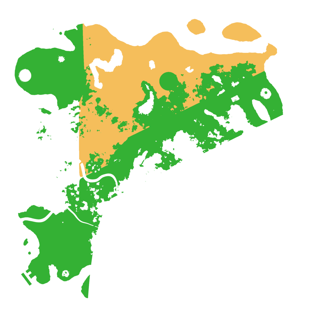 Biome Rust Map: Procedural Map, Size: 4500, Seed: 399467603