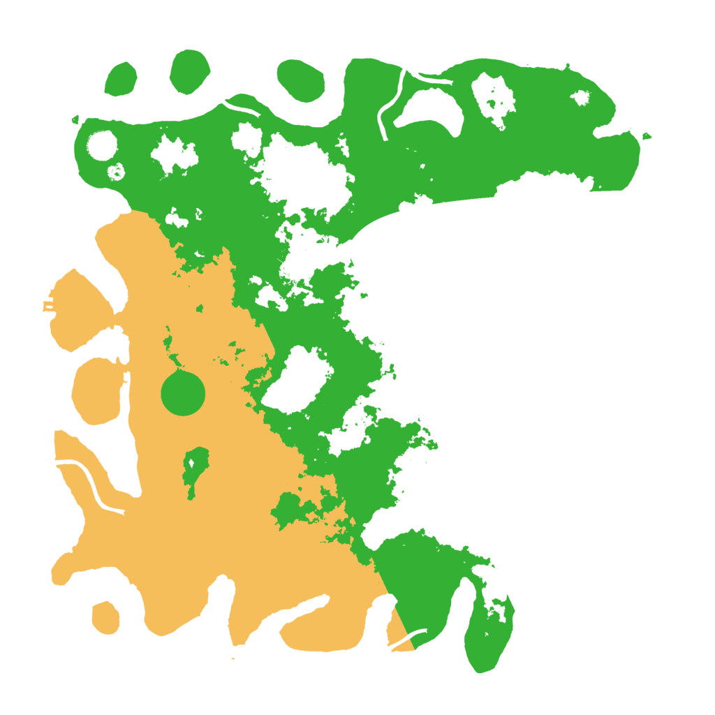 Biome Rust Map: Procedural Map, Size: 4250, Seed: 59971655