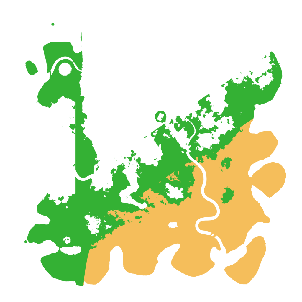 Biome Rust Map: Procedural Map, Size: 4250, Seed: 25688