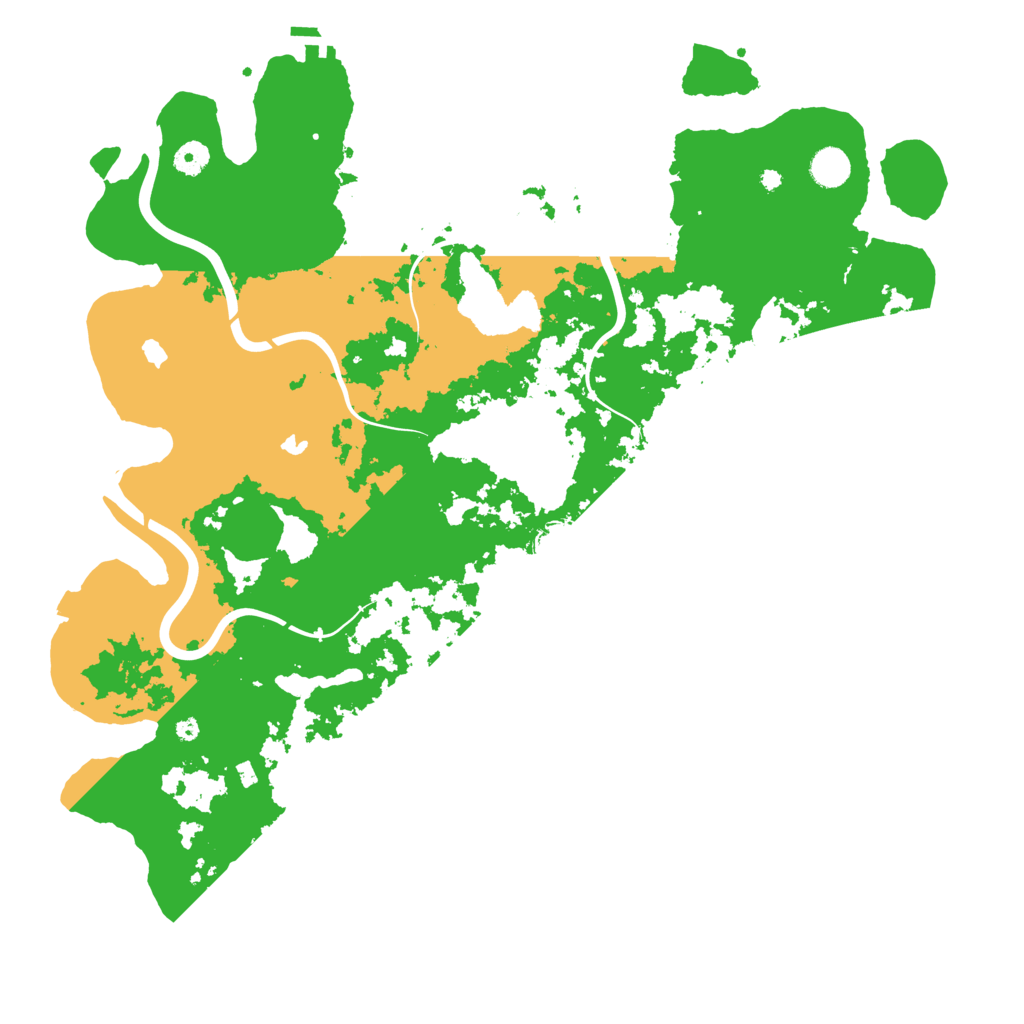 Biome Rust Map: Procedural Map, Size: 4500, Seed: 910181152