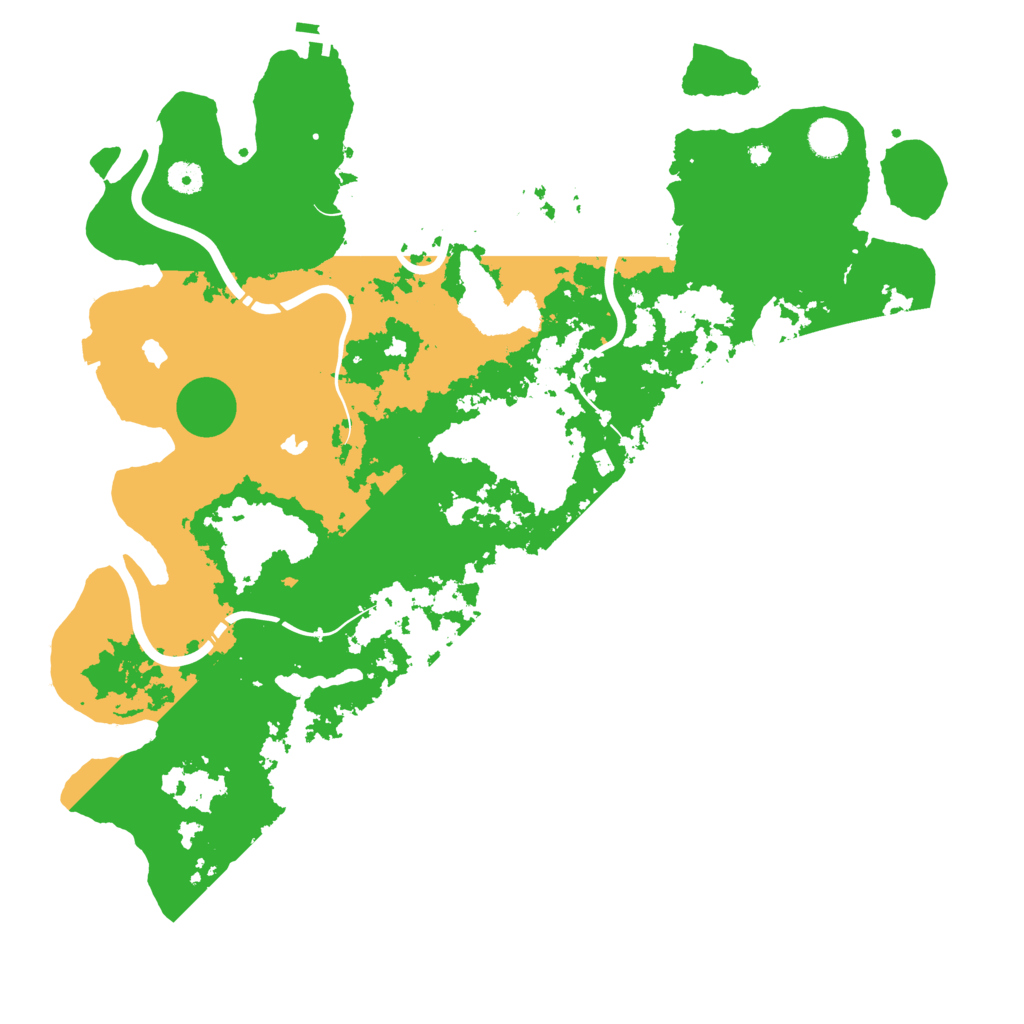 Biome Rust Map: Procedural Map, Size: 4500, Seed: 910181152