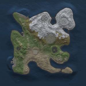 Thumbnail Rust Map: Procedural Map, Size: 2200, Seed: 69, 8 Monuments