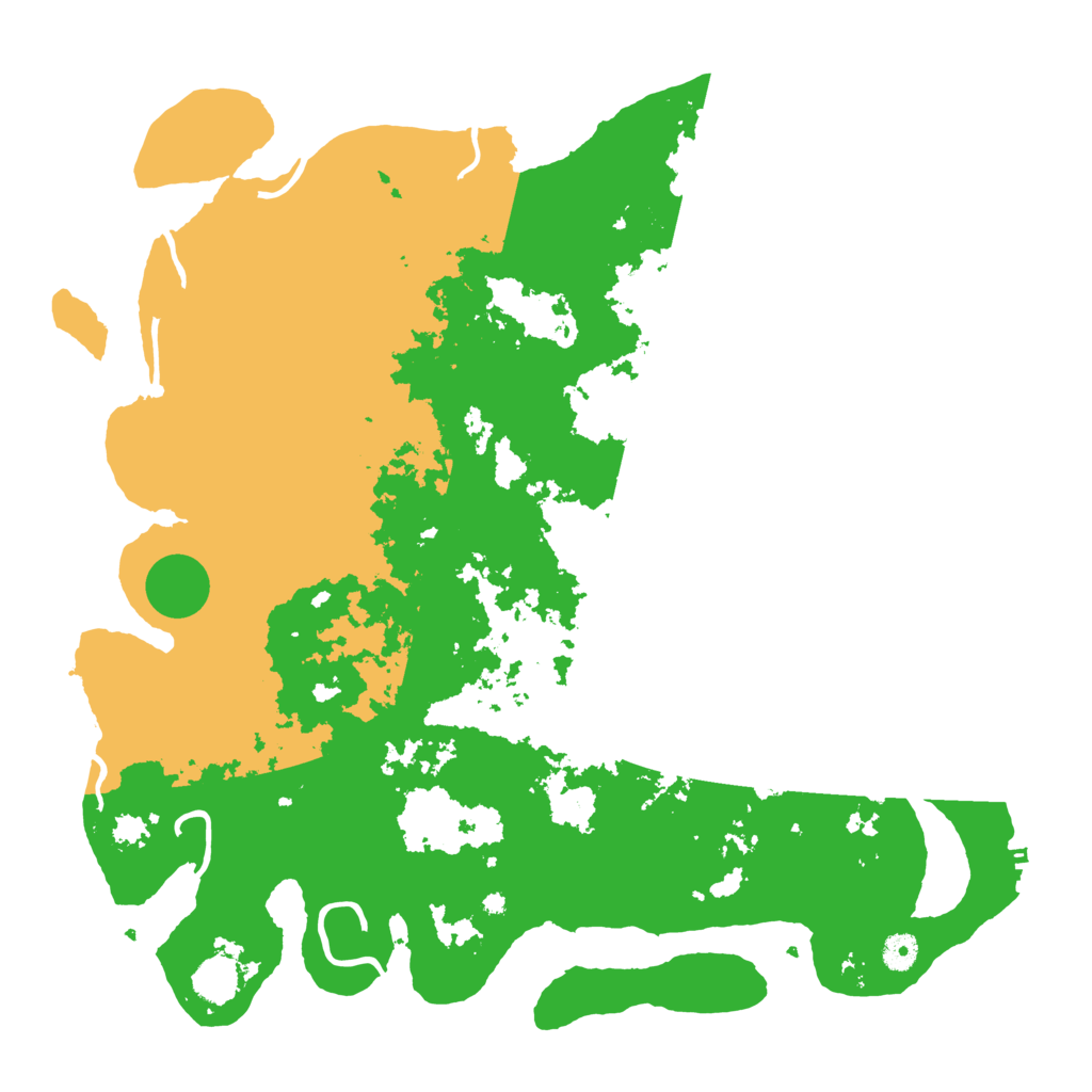 Biome Rust Map: Procedural Map, Size: 4500, Seed: 1820673700