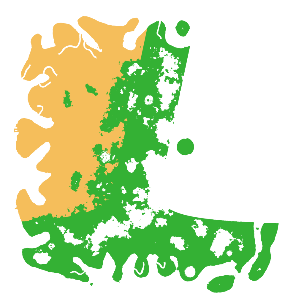 Biome Rust Map: Procedural Map, Size: 5000, Seed: 59647