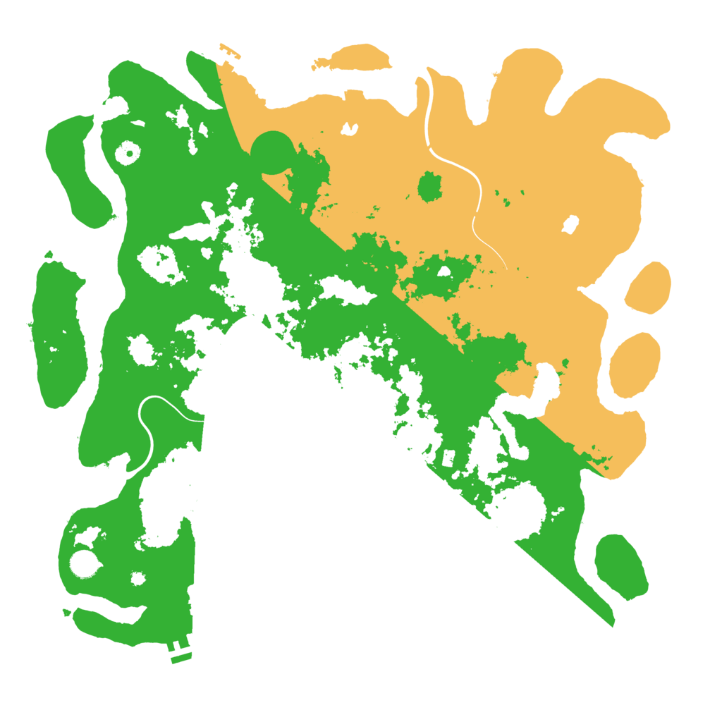 Biome Rust Map: Procedural Map, Size: 4500, Seed: 1698500175