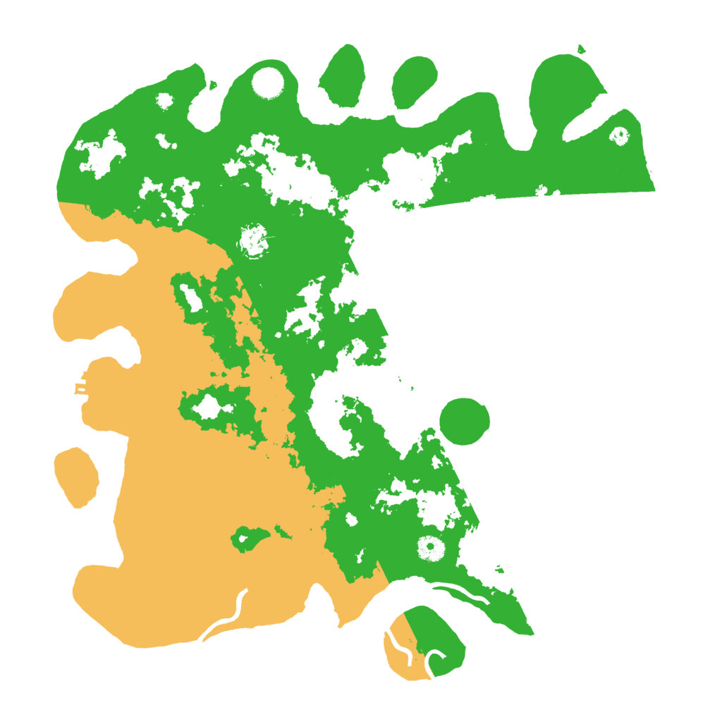 Biome Rust Map: Procedural Map, Size: 4050, Seed: 1754430644