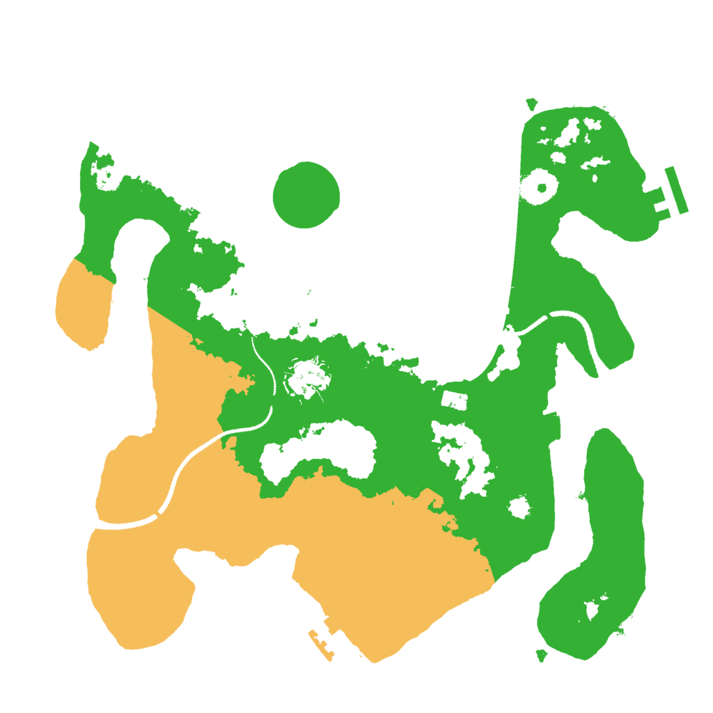 Biome Rust Map: Procedural Map, Size: 3000, Seed: 880747059