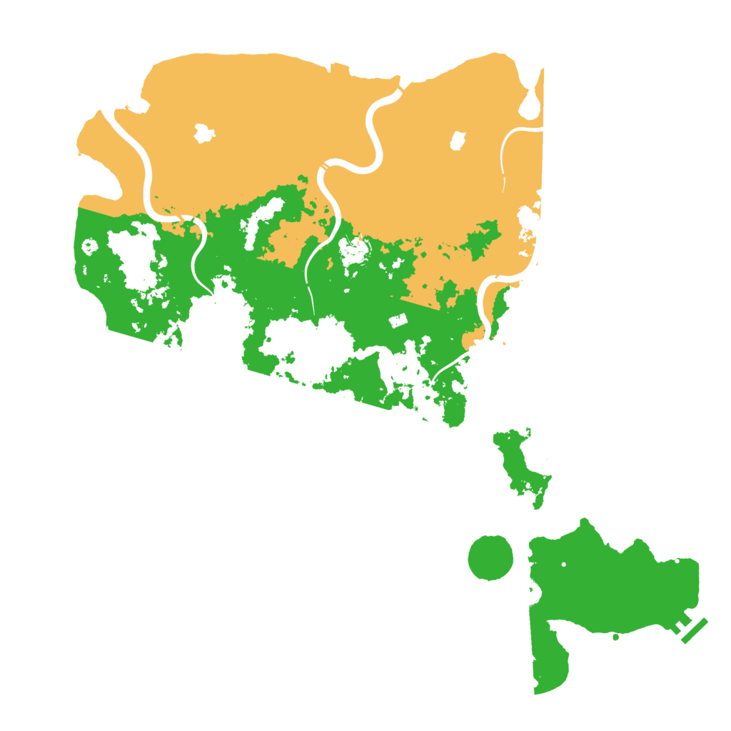 Biome Rust Map: Procedural Map, Size: 4567, Seed: 2147483647