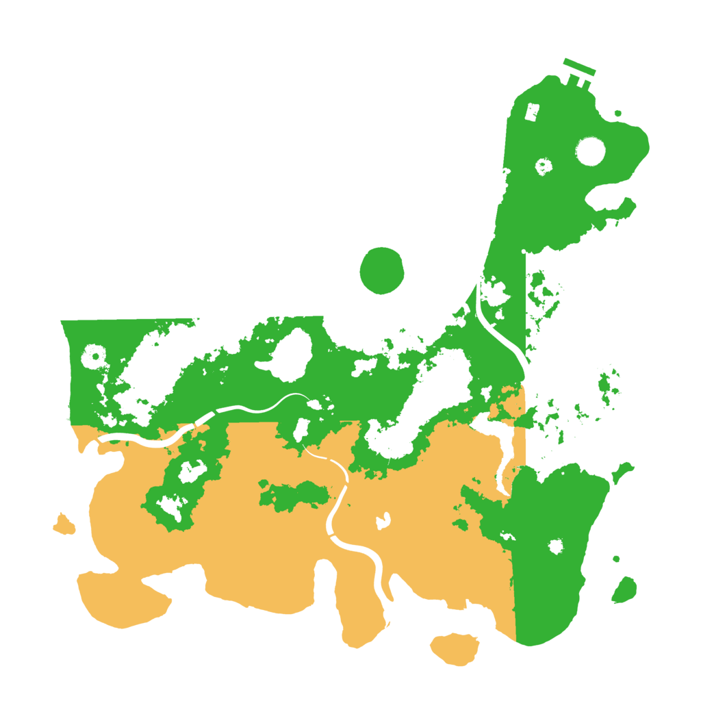 Biome Rust Map: Procedural Map, Size: 4250, Seed: 64564