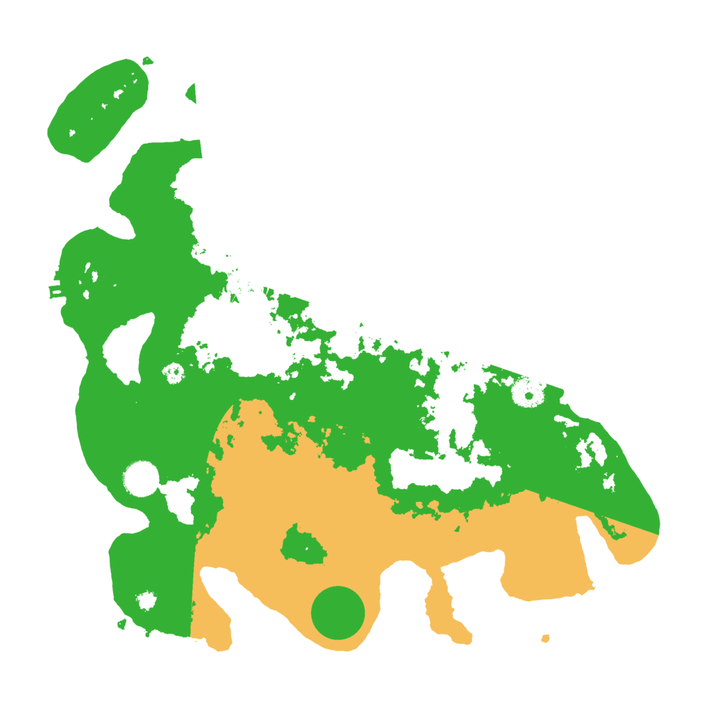 Biome Rust Map: Procedural Map, Size: 3500, Seed: 1501540767