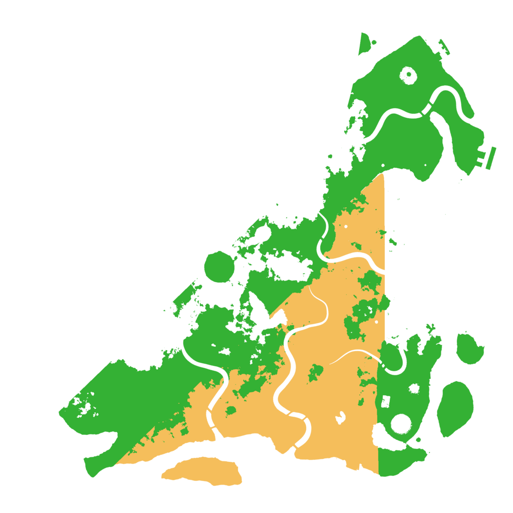 Biome Rust Map: Procedural Map, Size: 4500, Seed: 1917081756