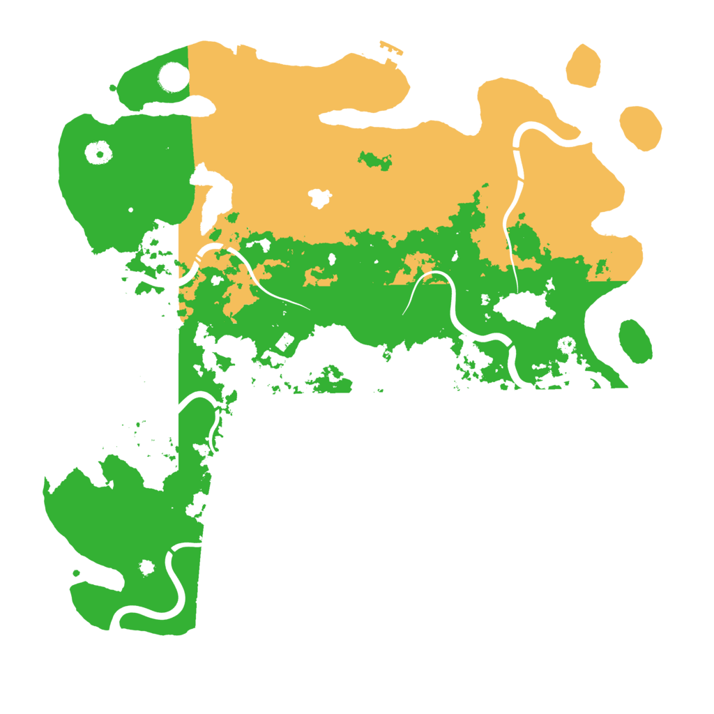 Biome Rust Map: Procedural Map, Size: 4250, Seed: 57182179