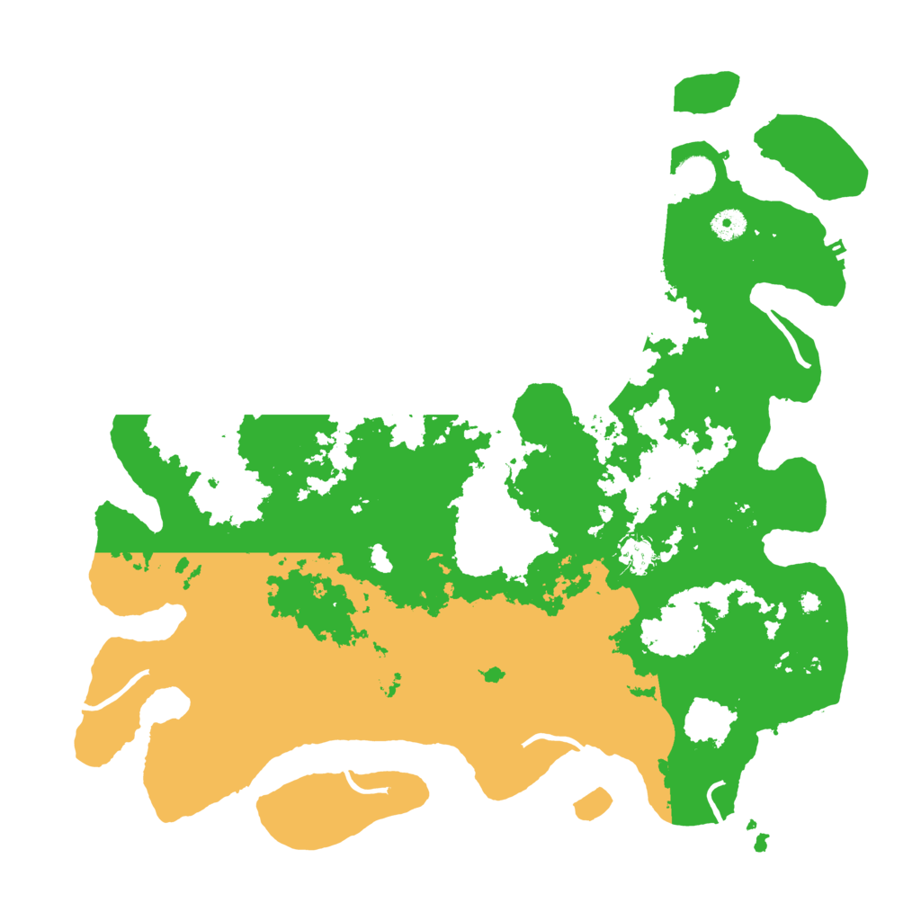 Biome Rust Map: Procedural Map, Size: 4250, Seed: 280847260