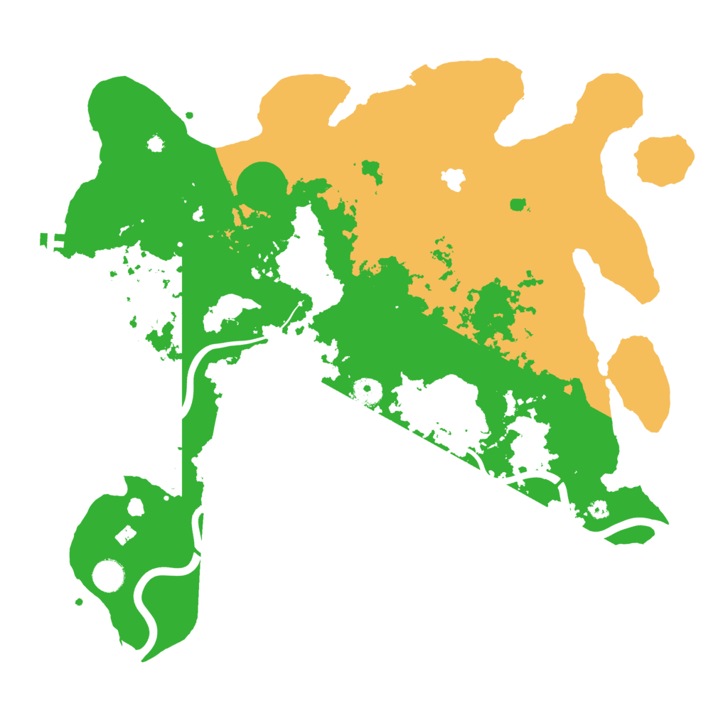 Biome Rust Map: Procedural Map, Size: 4000, Seed: 860968246