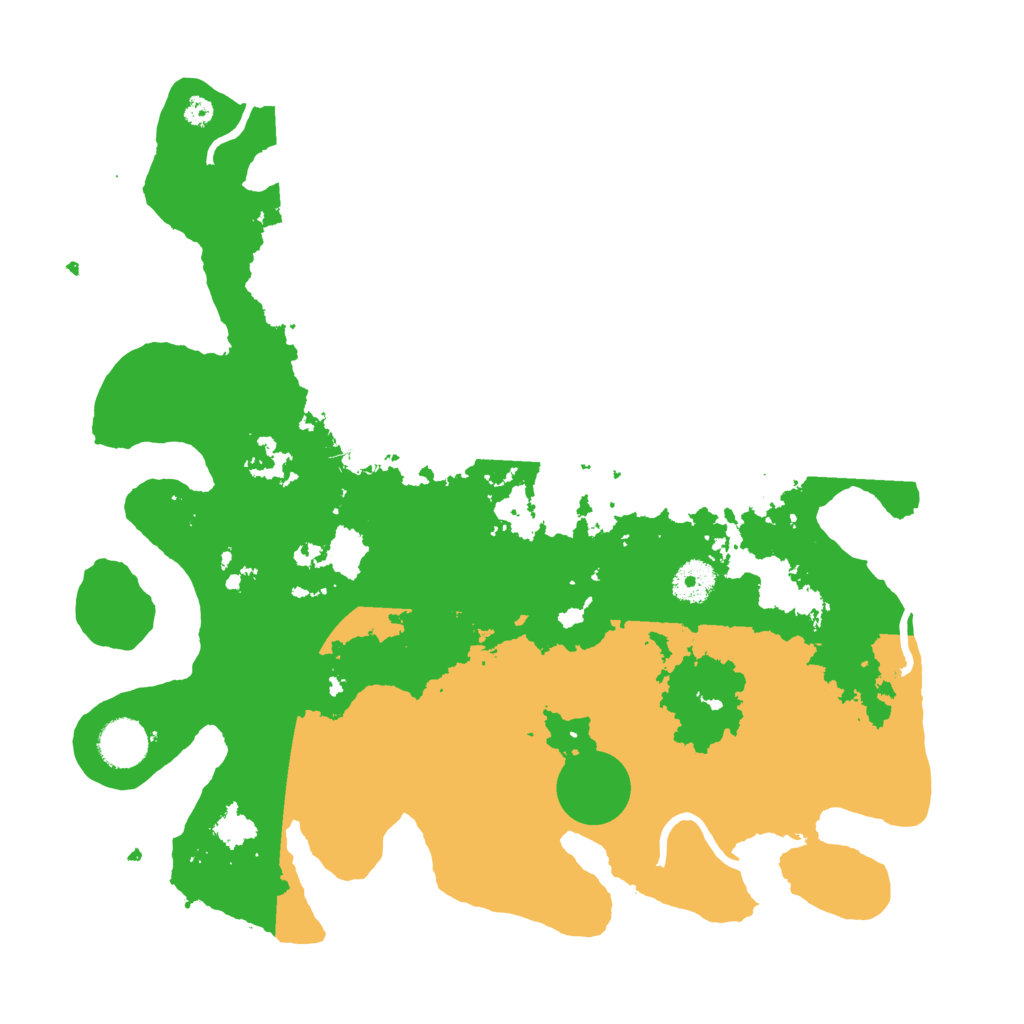 Biome Rust Map: Procedural Map, Size: 3650, Seed: 4673265