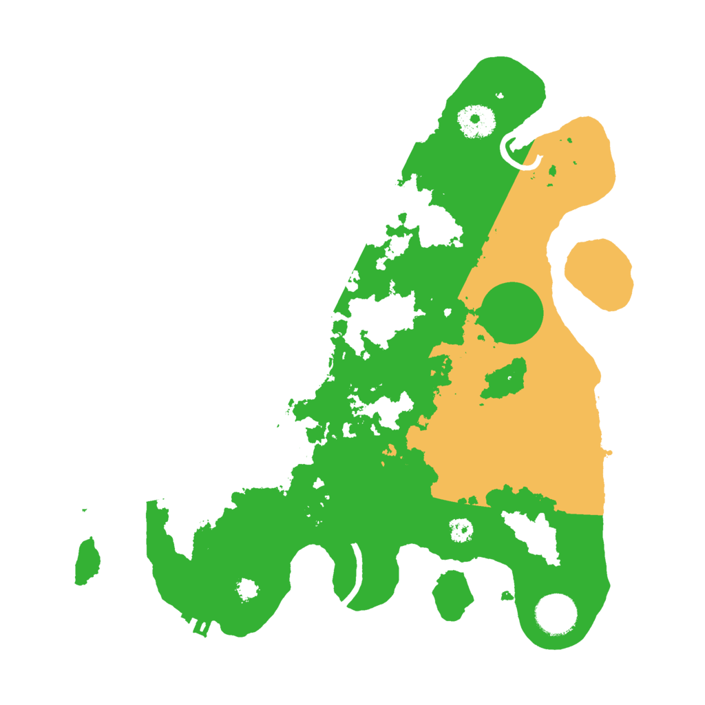 Biome Rust Map: Procedural Map, Size: 3000, Seed: 913875