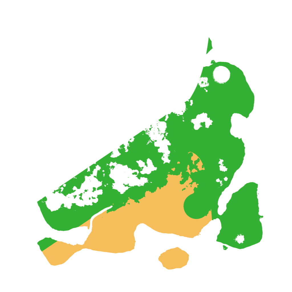 Biome Rust Map: Procedural Map, Size: 3000, Seed: 1623299