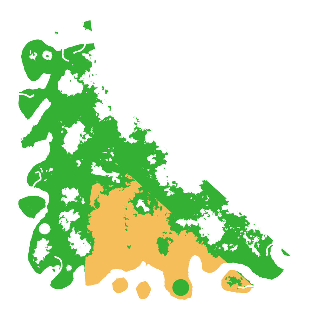 Biome Rust Map: Procedural Map, Size: 5000, Seed: 2092486827