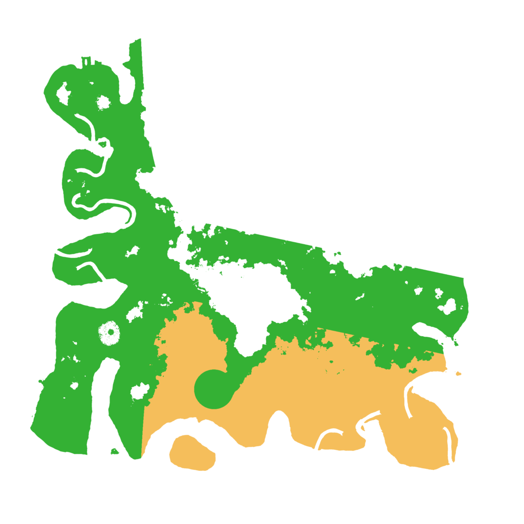 Biome Rust Map: Procedural Map, Size: 3500, Seed: 1148235612