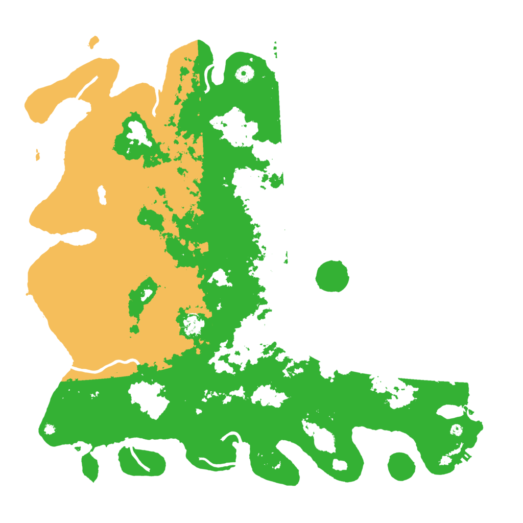 Biome Rust Map: Procedural Map, Size: 4500, Seed: 19962026