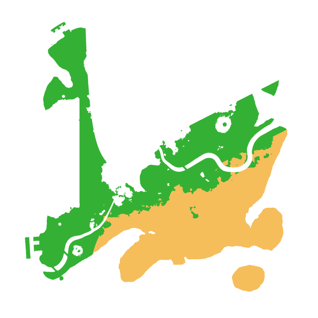 Biome Rust Map: Procedural Map, Size: 3000, Seed: 823940886