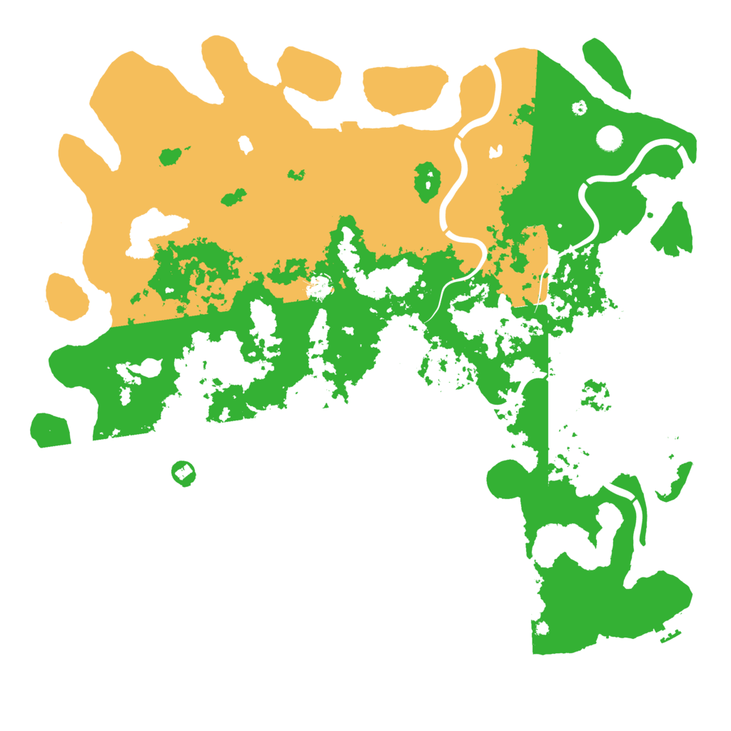 Biome Rust Map: Procedural Map, Size: 5000, Seed: 691534109