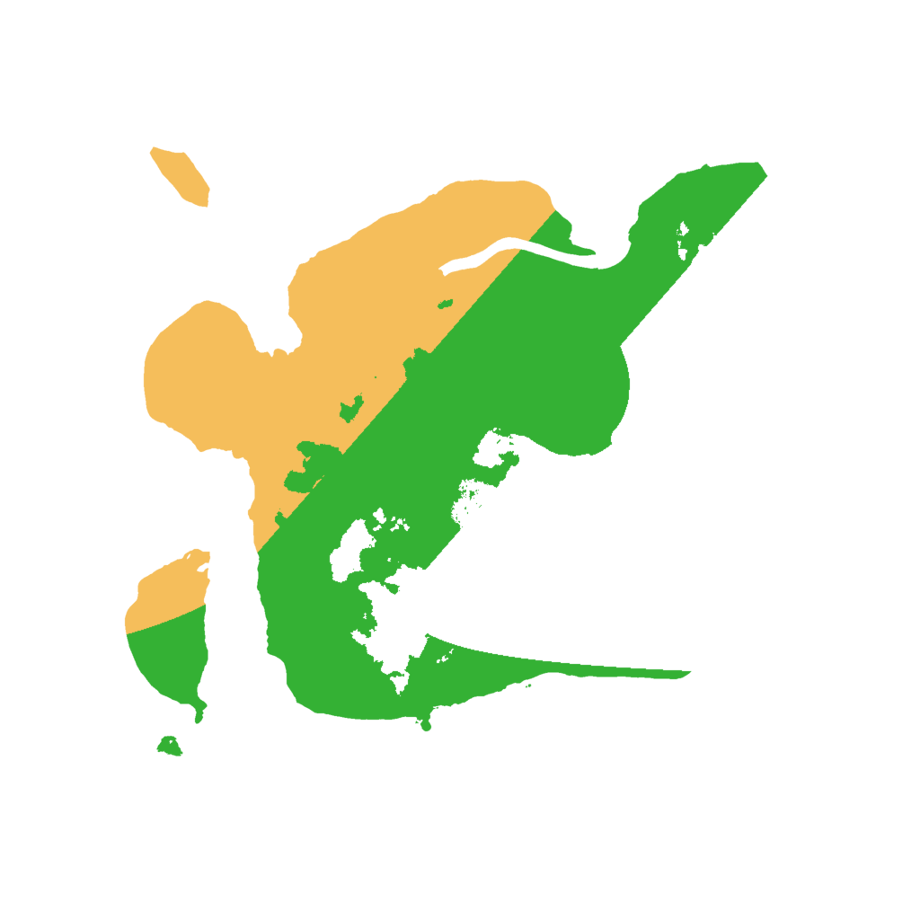 Biome Rust Map: Procedural Map, Size: 2000, Seed: 893764968