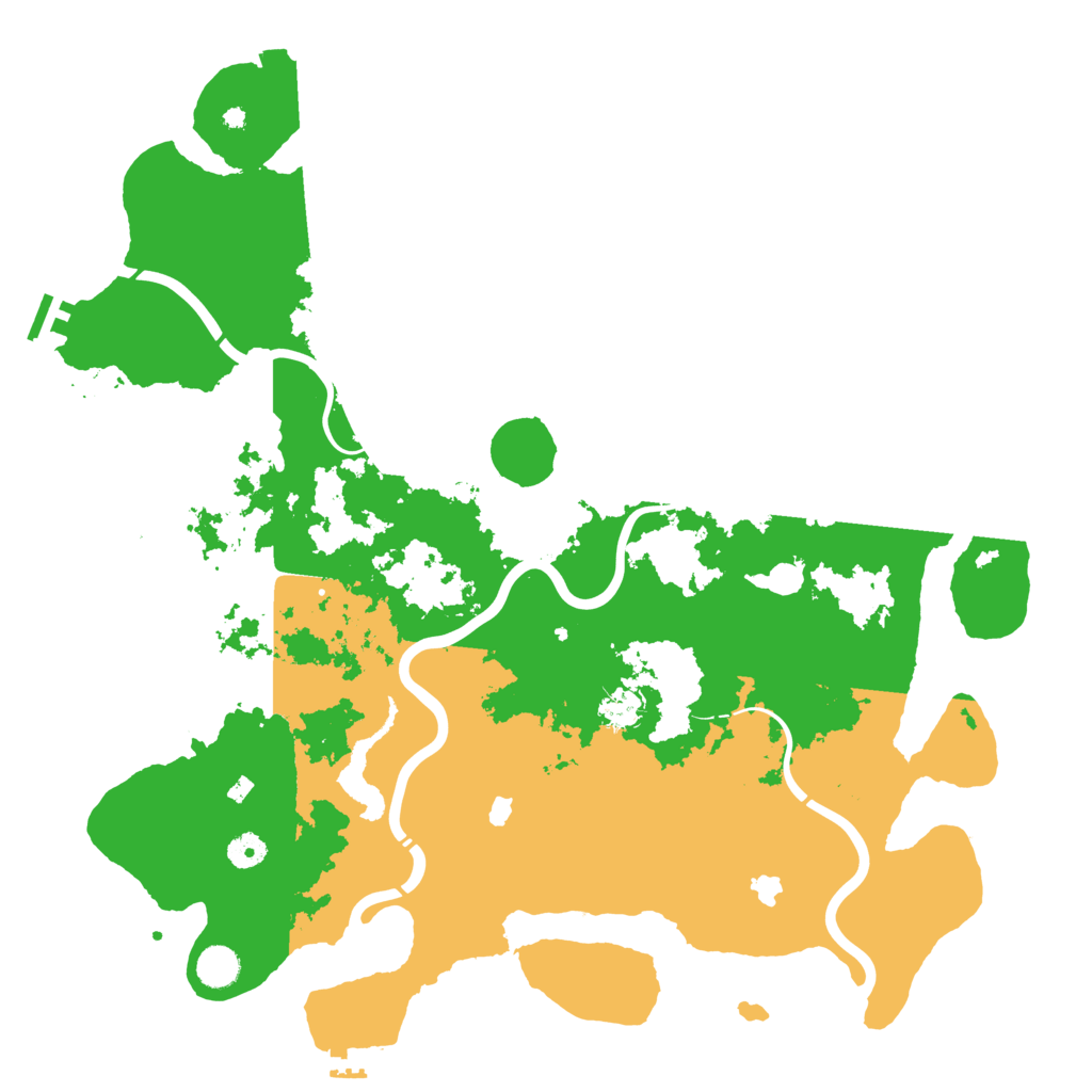 Biome Rust Map: Procedural Map, Size: 4500, Seed: 1459165968