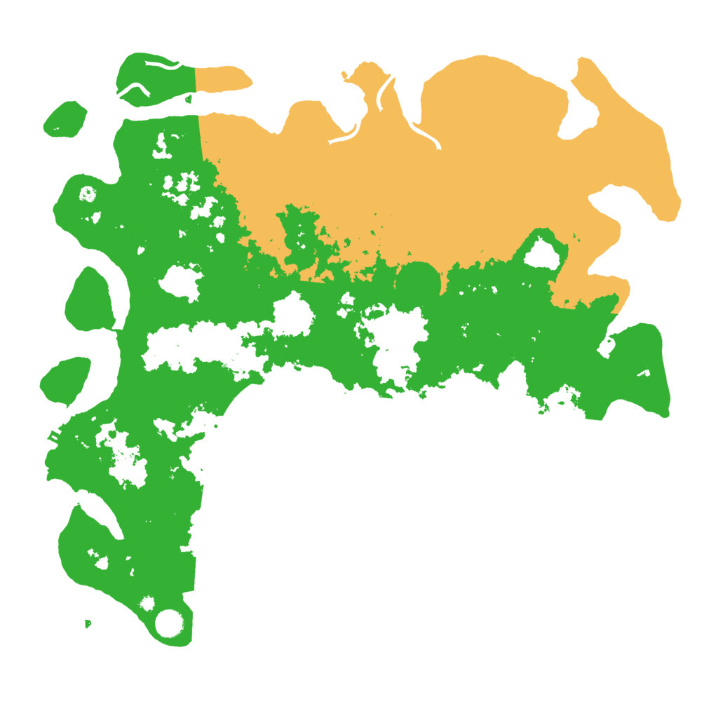 Biome Rust Map: Procedural Map, Size: 4500, Seed: 87441905