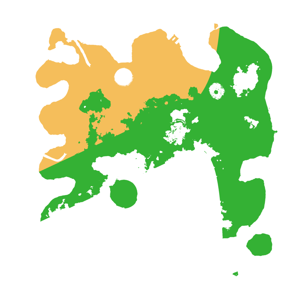 Biome Rust Map: Procedural Map, Size: 3000, Seed: 7209416