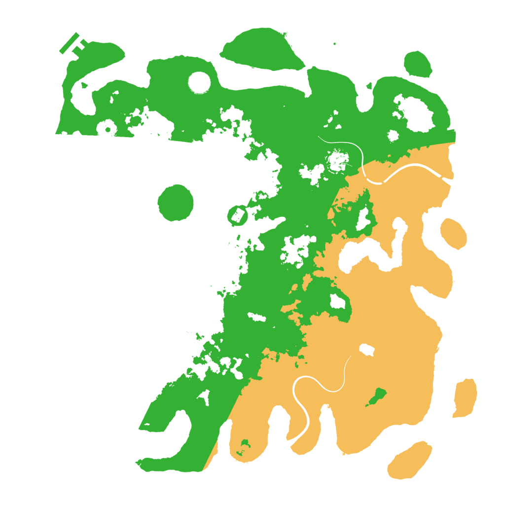 Biome Rust Map: Procedural Map, Size: 4000, Seed: 1549045589