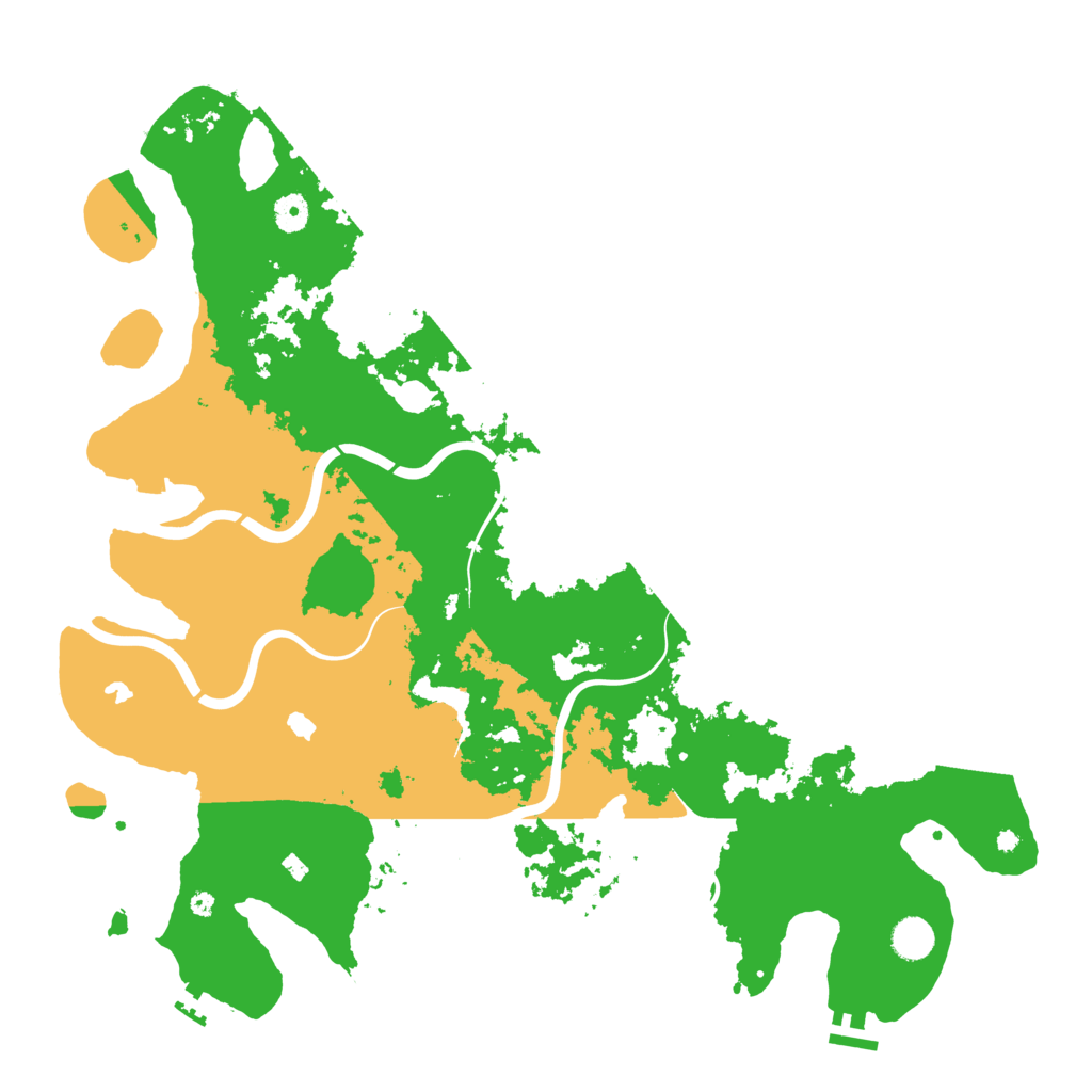 Biome Rust Map: Procedural Map, Size: 4500, Seed: 357655