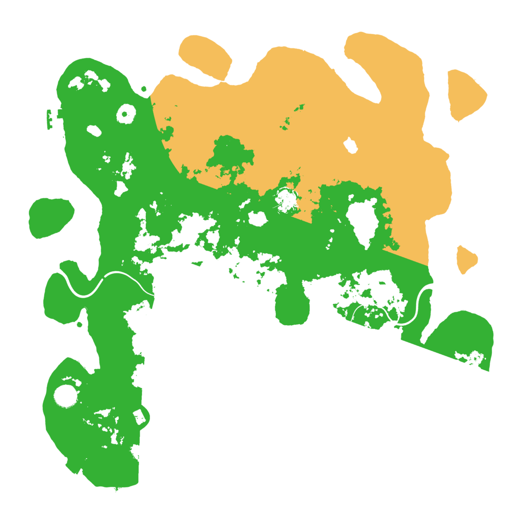 Biome Rust Map: Procedural Map, Size: 4000, Seed: 350023