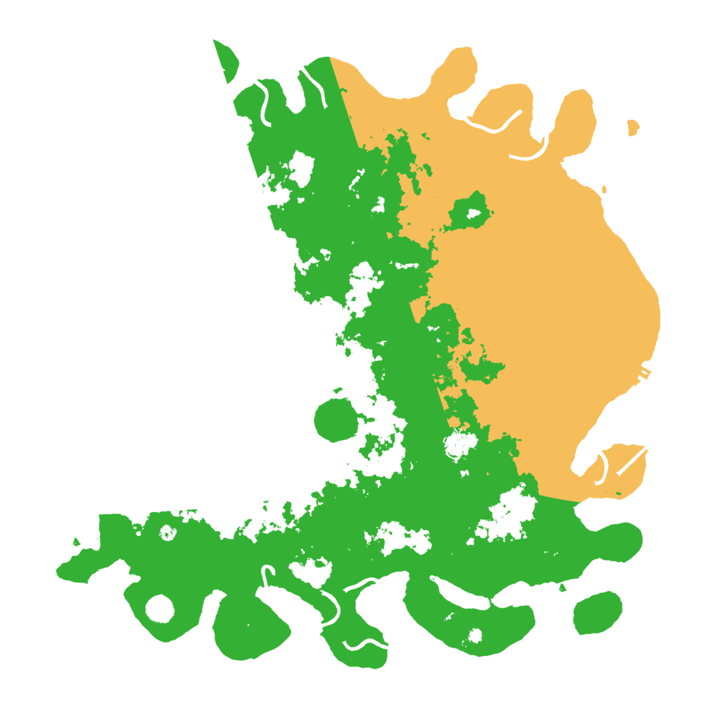 Biome Rust Map: Procedural Map, Size: 4500, Seed: 3022023