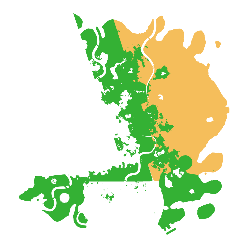 Biome Rust Map: Procedural Map, Size: 4500, Seed: 3022023
