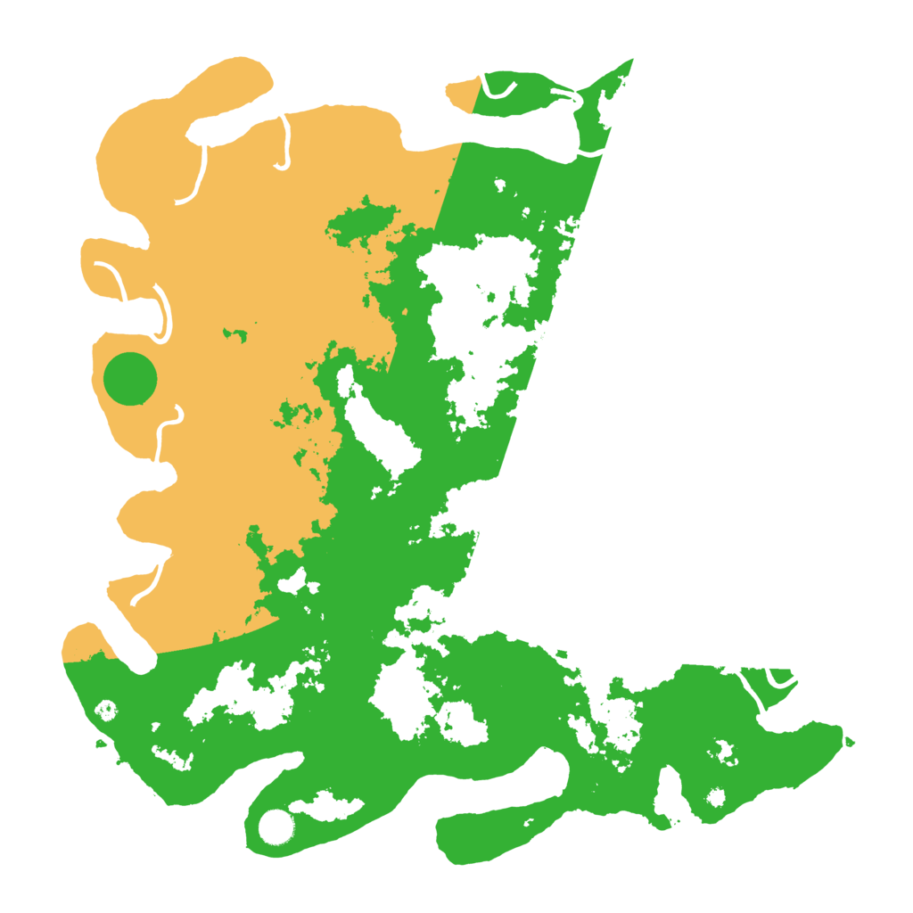 Biome Rust Map: Procedural Map, Size: 4500, Seed: 230202