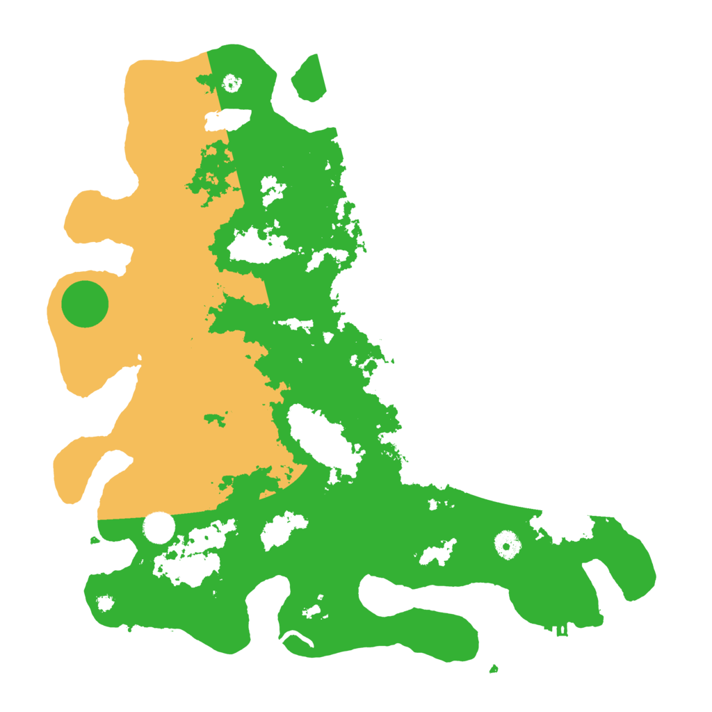 Biome Rust Map: Procedural Map, Size: 4000, Seed: 16331046