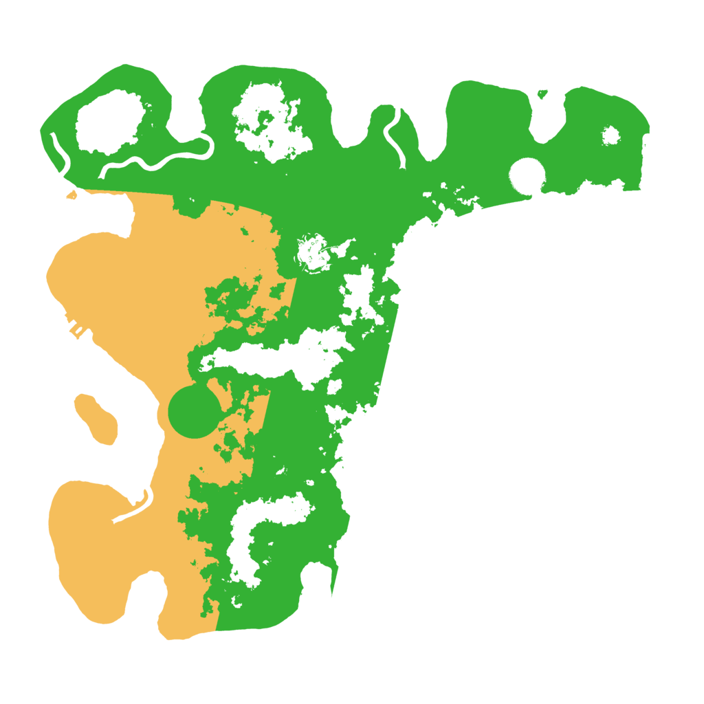 Biome Rust Map: Procedural Map, Size: 3500, Seed: 1515637761