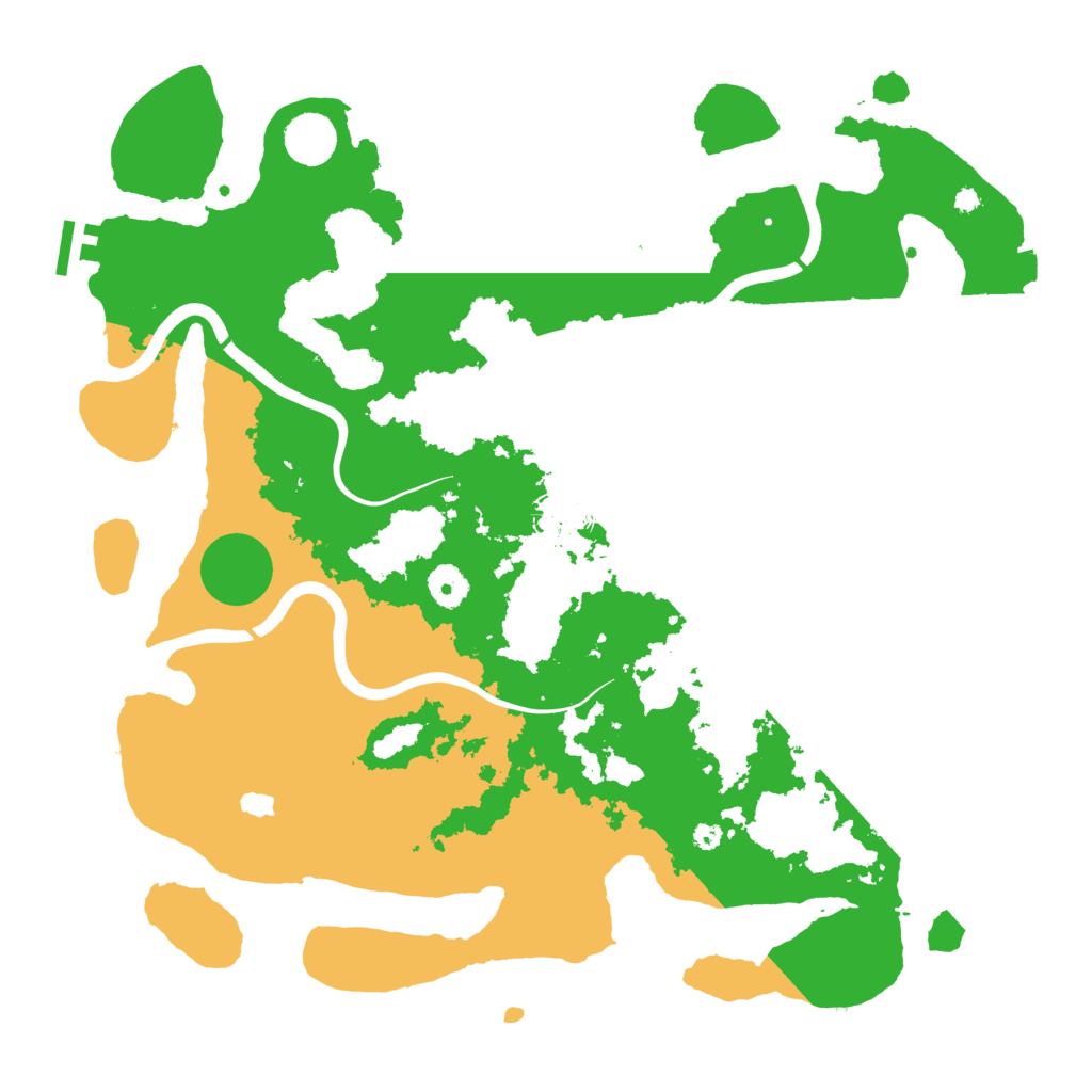 Biome Rust Map: Procedural Map, Size: 4000, Seed: 1262410595
