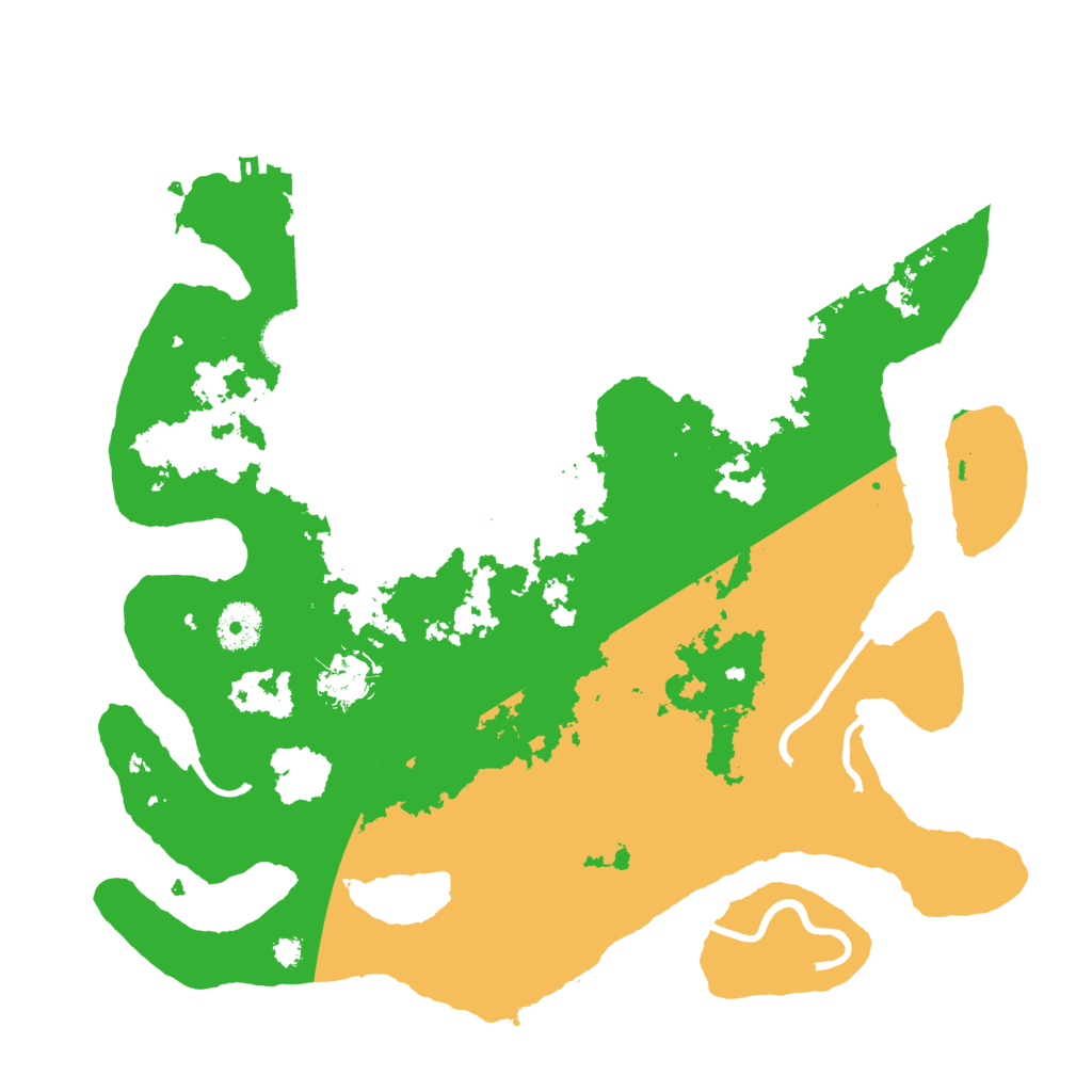 Biome Rust Map: Procedural Map, Size: 3500, Seed: 2117920176